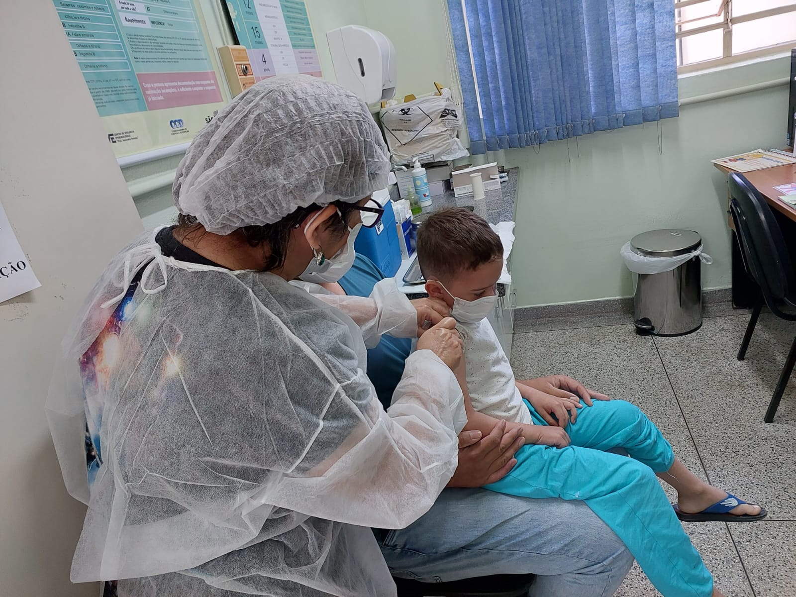 Campinas vacina 3,5 mil crianças e adolescentes em “Dia D” contra pólio