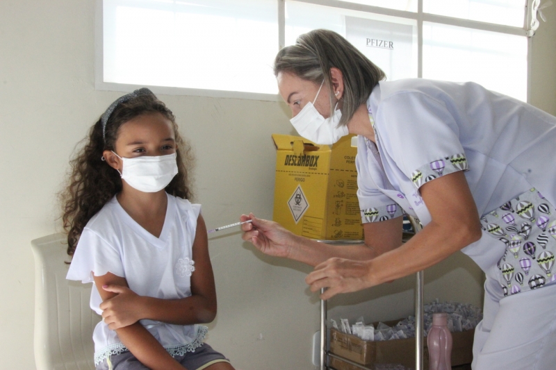 Hortolândia inicia vacinação de crianças de 4 anos contra a covid-19