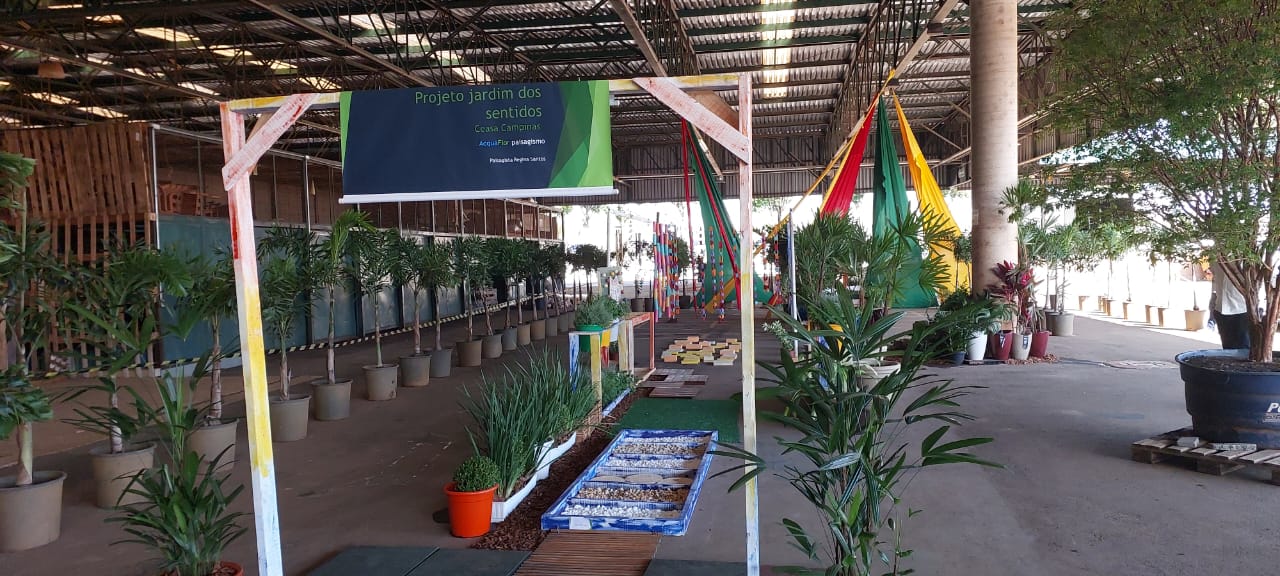 Jardim dos Sentidos recebe visitas até segunda-feira (25)