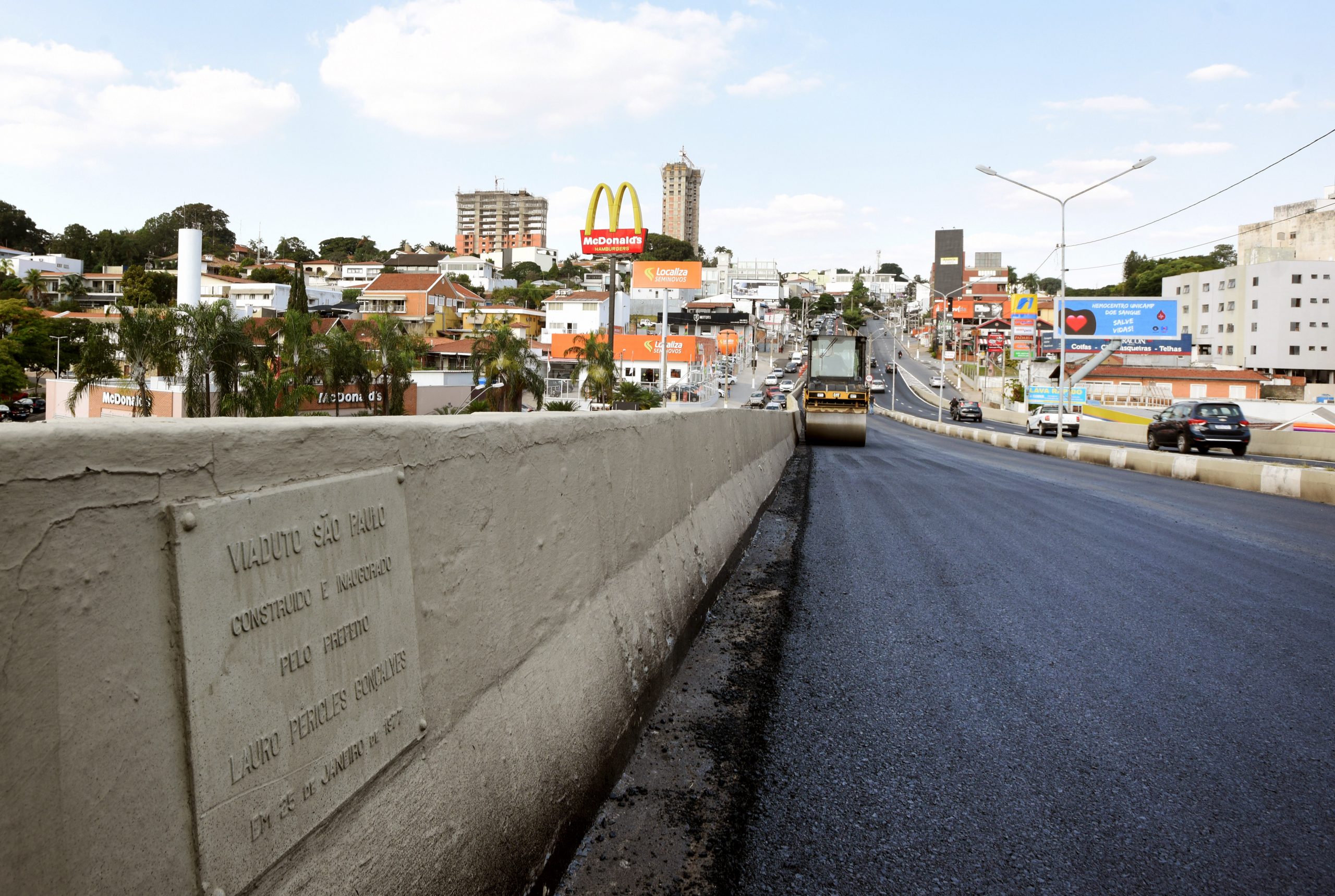 Quase 22 quilômetros de ruas foram recapeados em Campinas