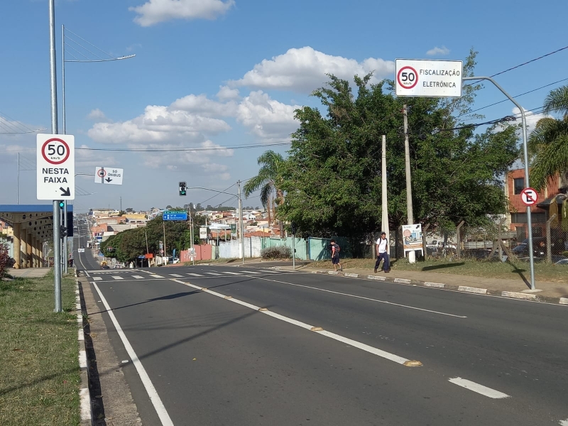 Trecho do Corredor Metropolitano em Hortolândia tem mudança de velocidade