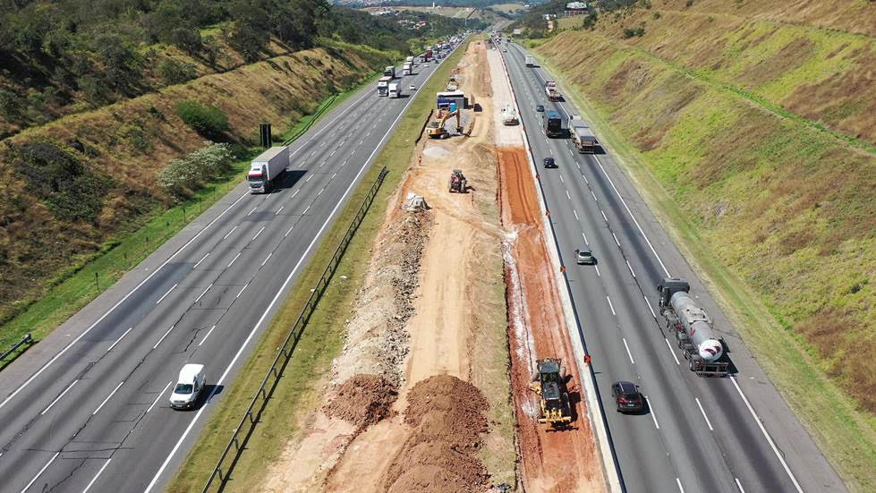  Rodovia dos Bandeirantes terá 4ª faixa em trecho de Jundiaí