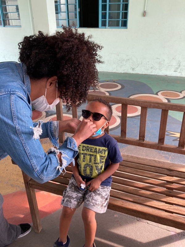 Vinhedo continua vacinação contra pólio nas escolas