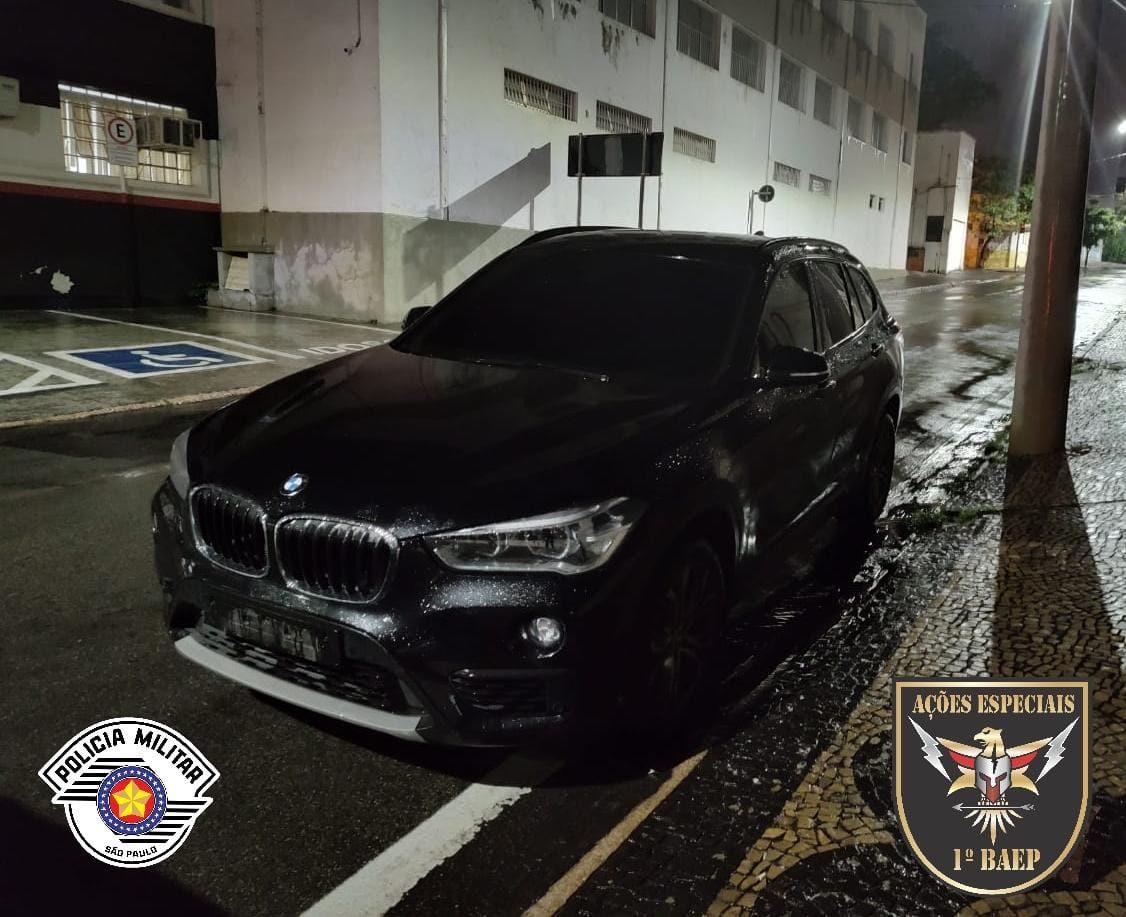 Baep recupera carro de luxo roubado segunda-feira em Campinas