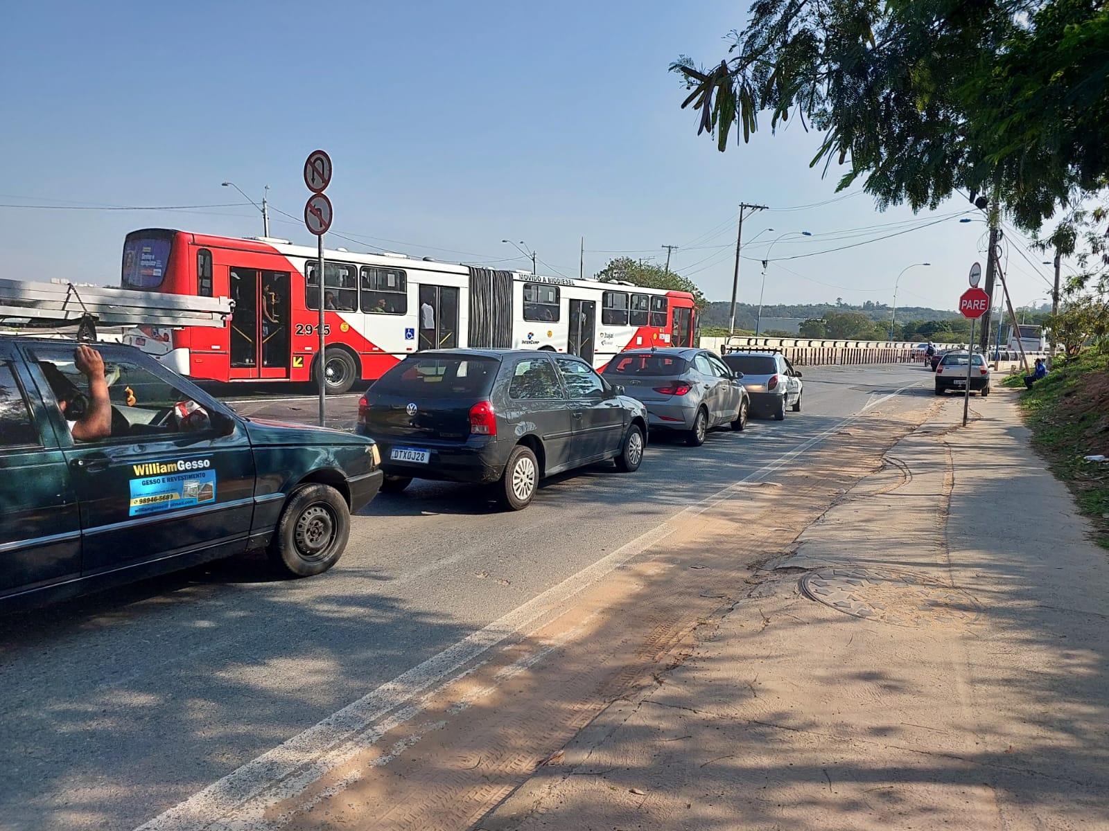 Campinas anuncia data para início de obras em viaduto, onde motorista enfrenta transtorno