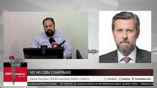 Deputado federal Carlos Sampaio declara apoio a Bolsonaro
