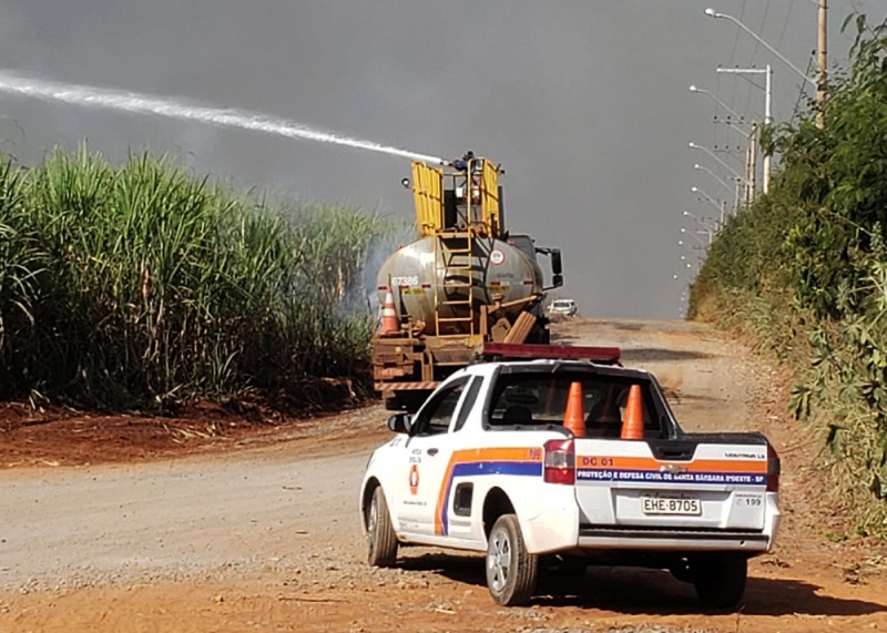 Operação Estiagem de Sta. Bárbara reduz em 70% focos de incêndio