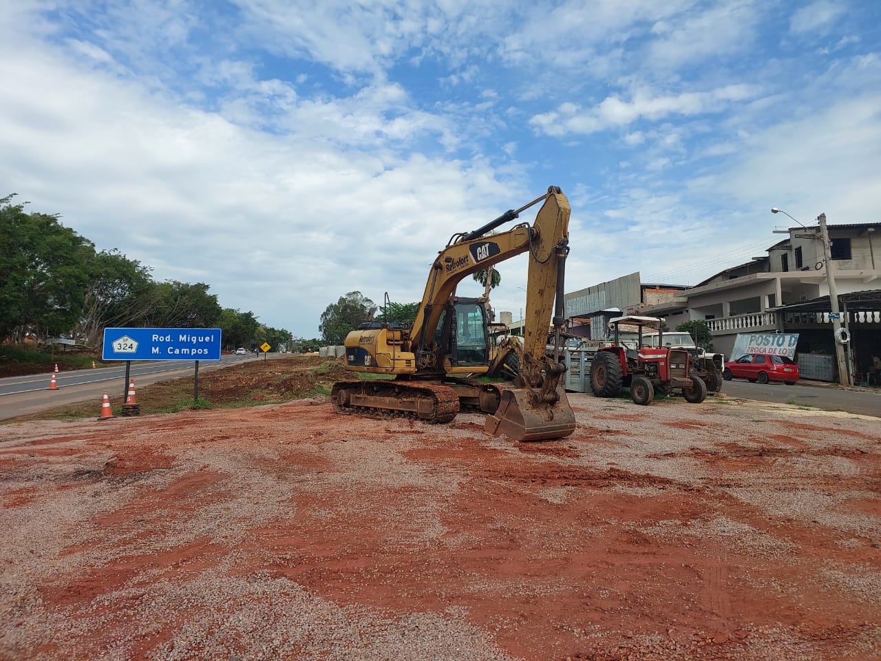 Avanço das obras na Miguel Melhado traz expectativa positiva ao Comércio
