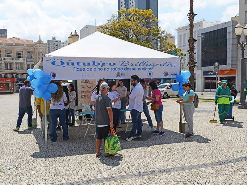 Saúde de Campinas vai fazer mutirão com 300 consultas oftalmológicas