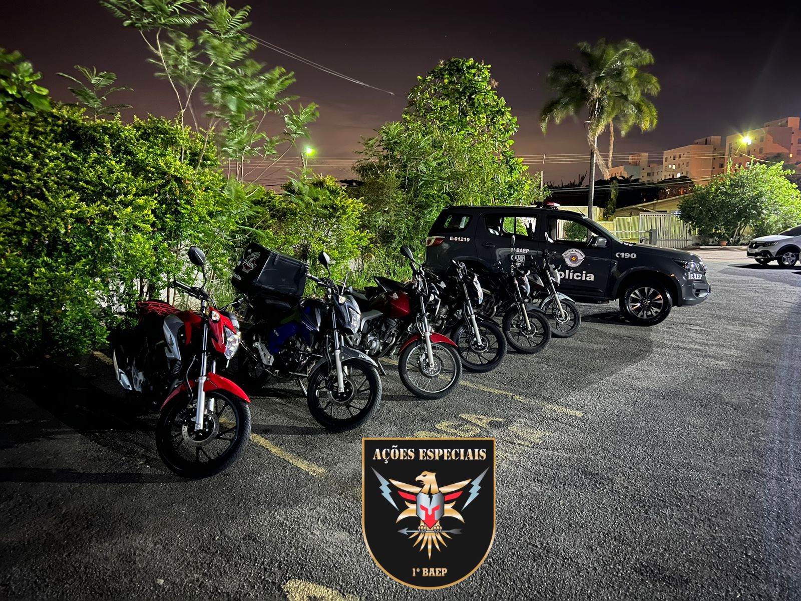 Polícia apreende seis motos em Campinas