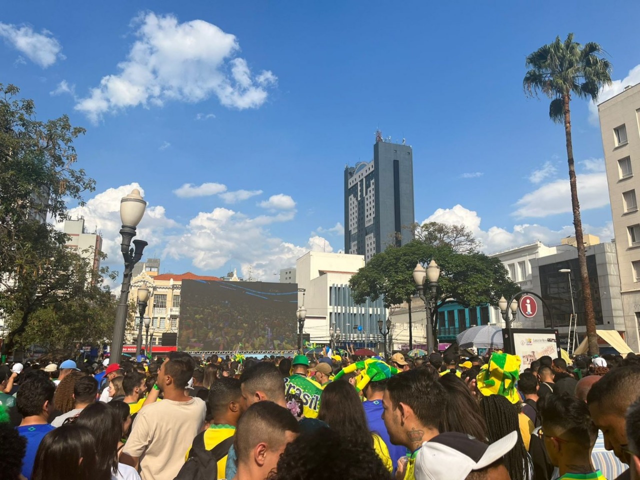 Derrota para Camarões não tira a confiança do torcedor brasileiro