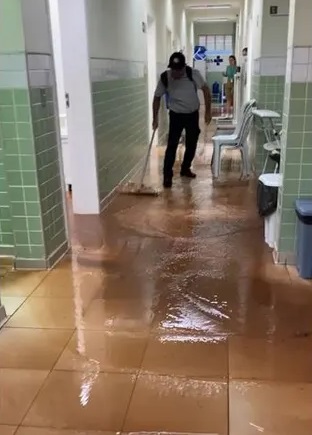 CSs atingidos por chuva só devem reabrir no fim da semana; Santa Rosa foi limpo