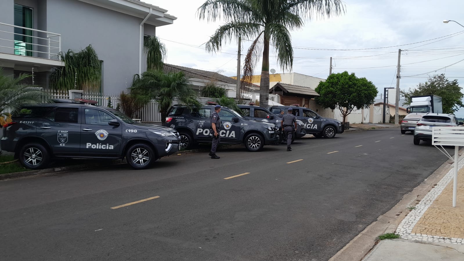 Cinco são presos em Jaguariúna em operação contra tráfico de drogas
