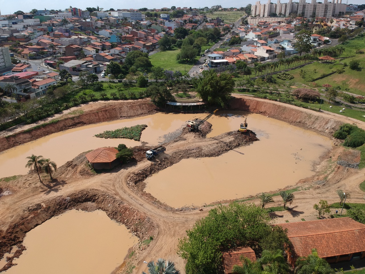 Sem surpresa, obra do Pq. das Águas atrasa; fechamento será por mais 2 meses