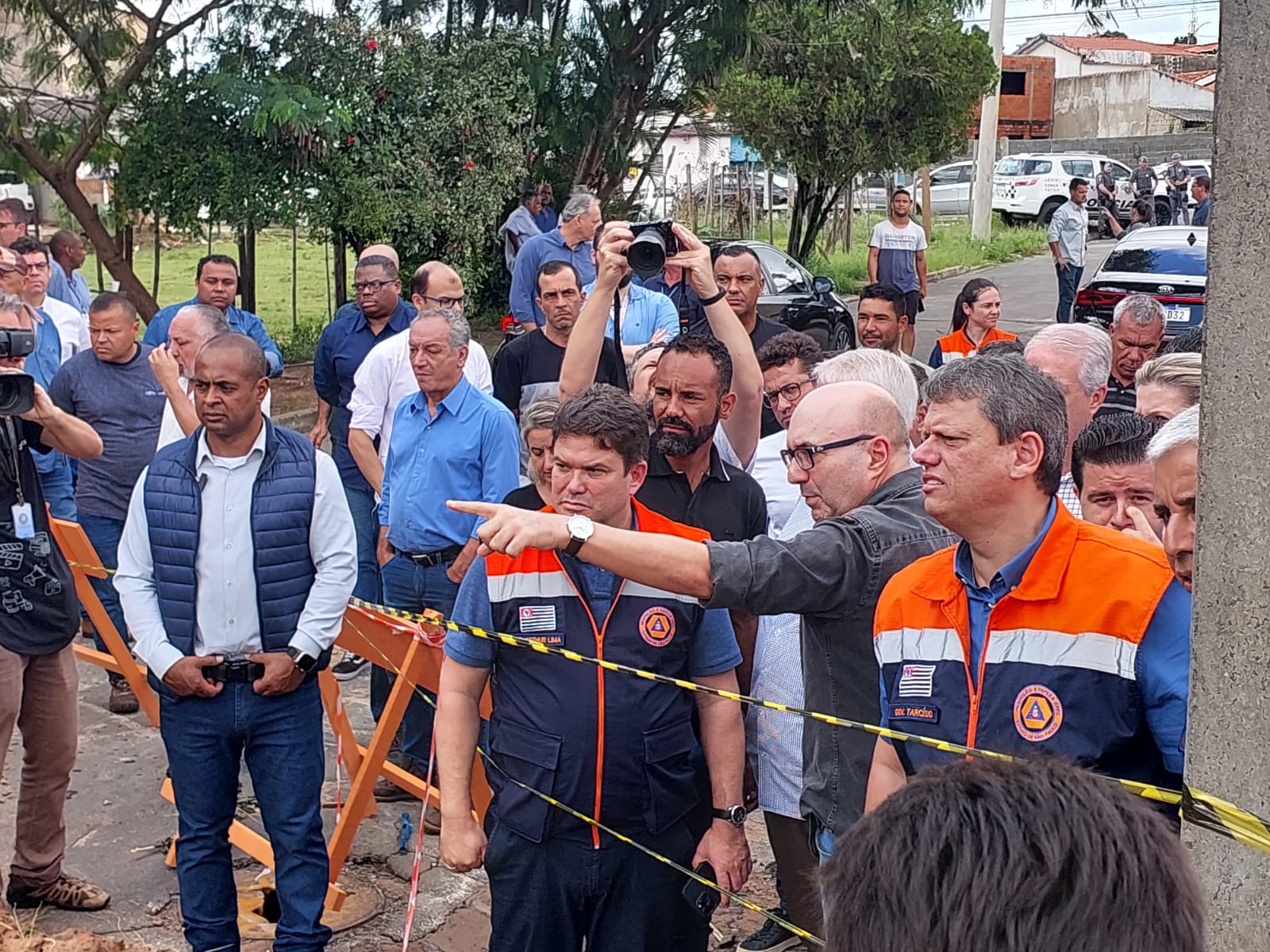 Defesa Civil Estadual avalia áreas na região mesmo durante as chuvas