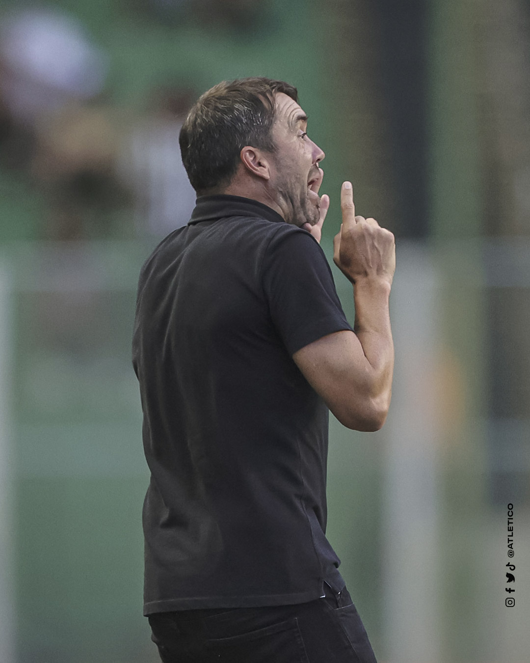 Técnico do Atlético-MG, Eduardo Coudet critica desempenho na estreia da Libertadores