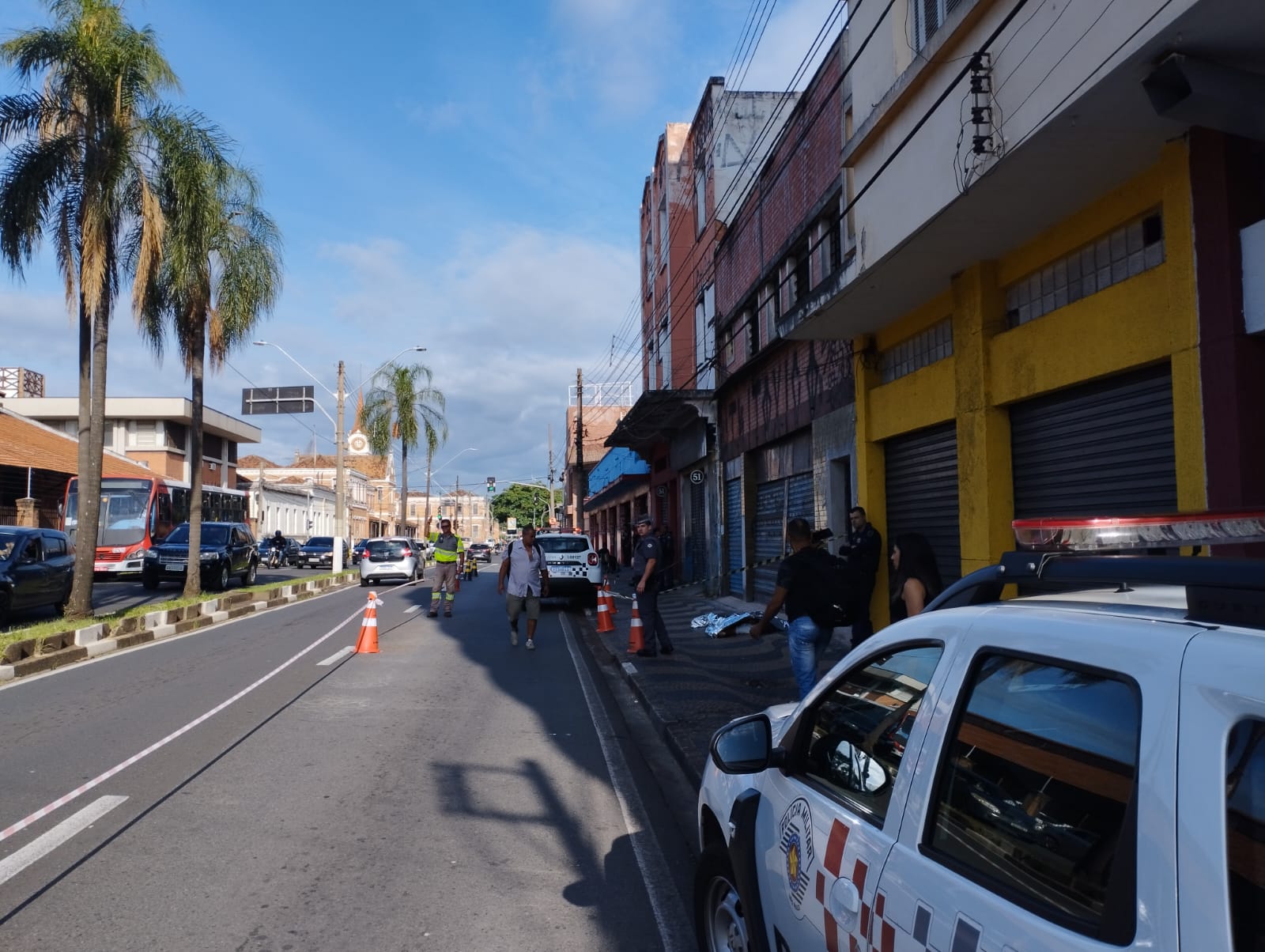 Homem é assassinado no Centro de Campinas