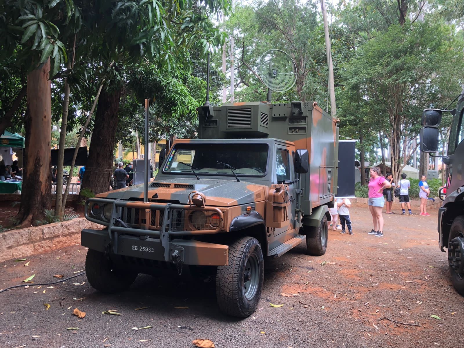 Campinas recebe exposição de material de emprego militar