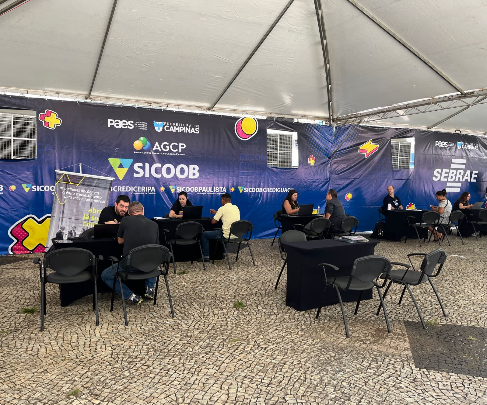 Feirão de crédito com atendimento para empresários acontece no Largo do Rosário