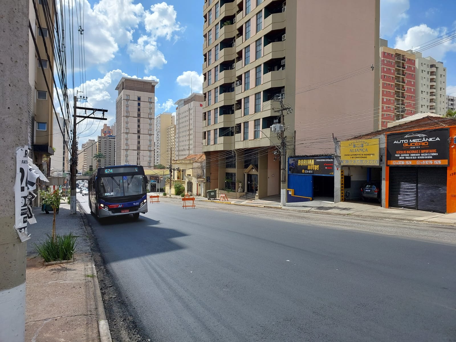 Mudanças viárias na Glicério e Abolição dividem opiniões de motoristas em Campinas