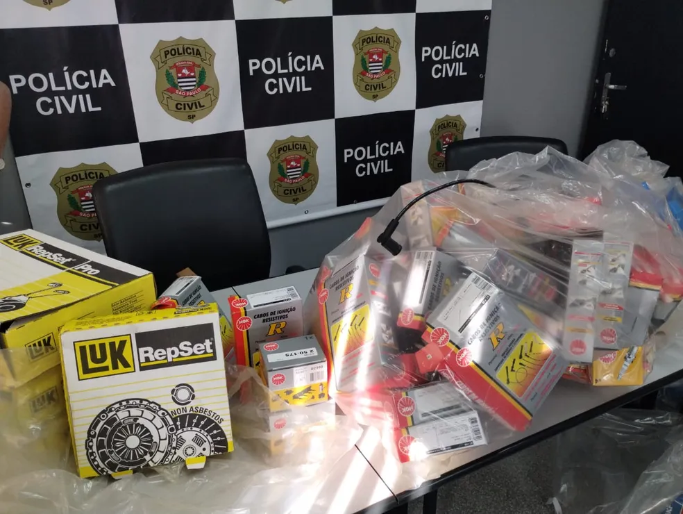 Polícia apreende peças automotivas falsificadas em Indaiatuba