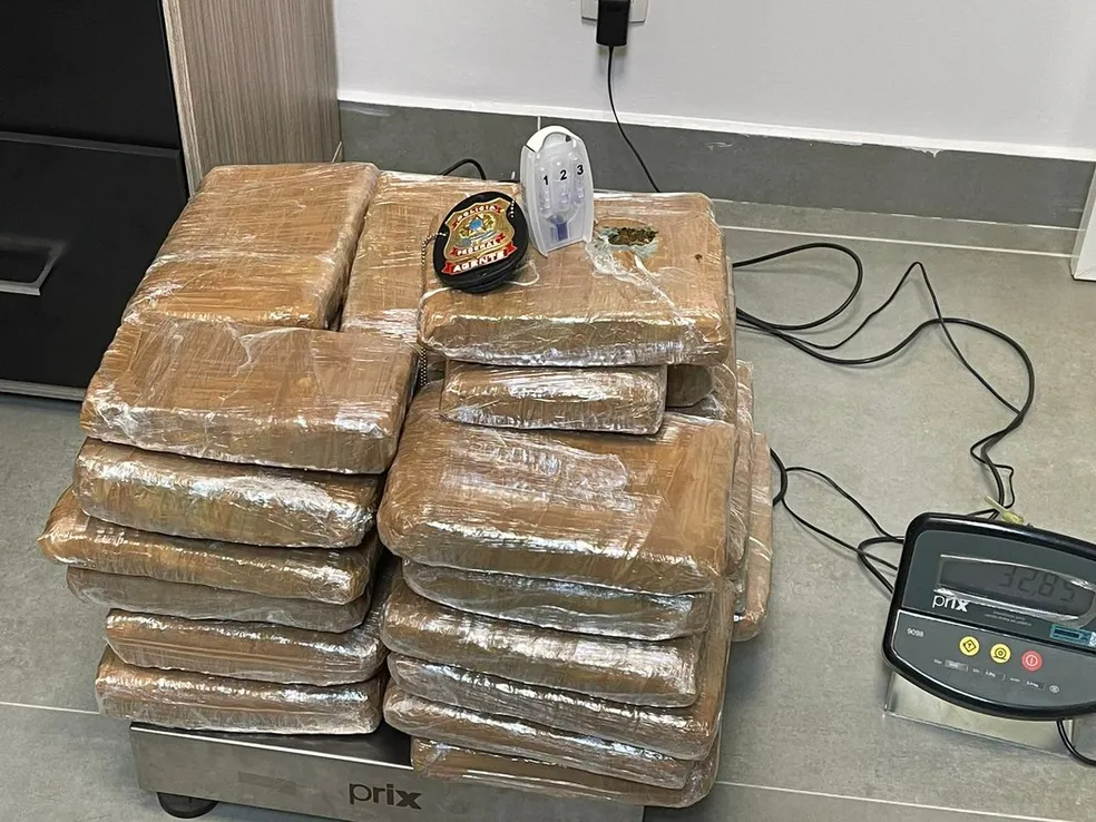 Polícia Federal apreende 32kg de skunk no Aeroporto de Viracopos