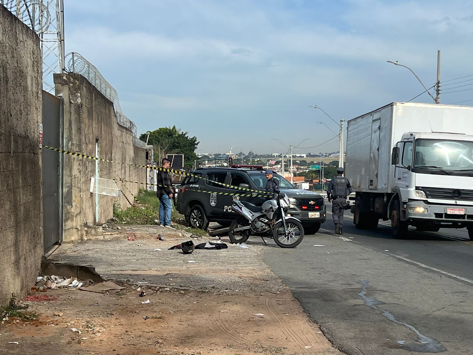 Assaltante morre após troca de tiros com policial em Hortolândia