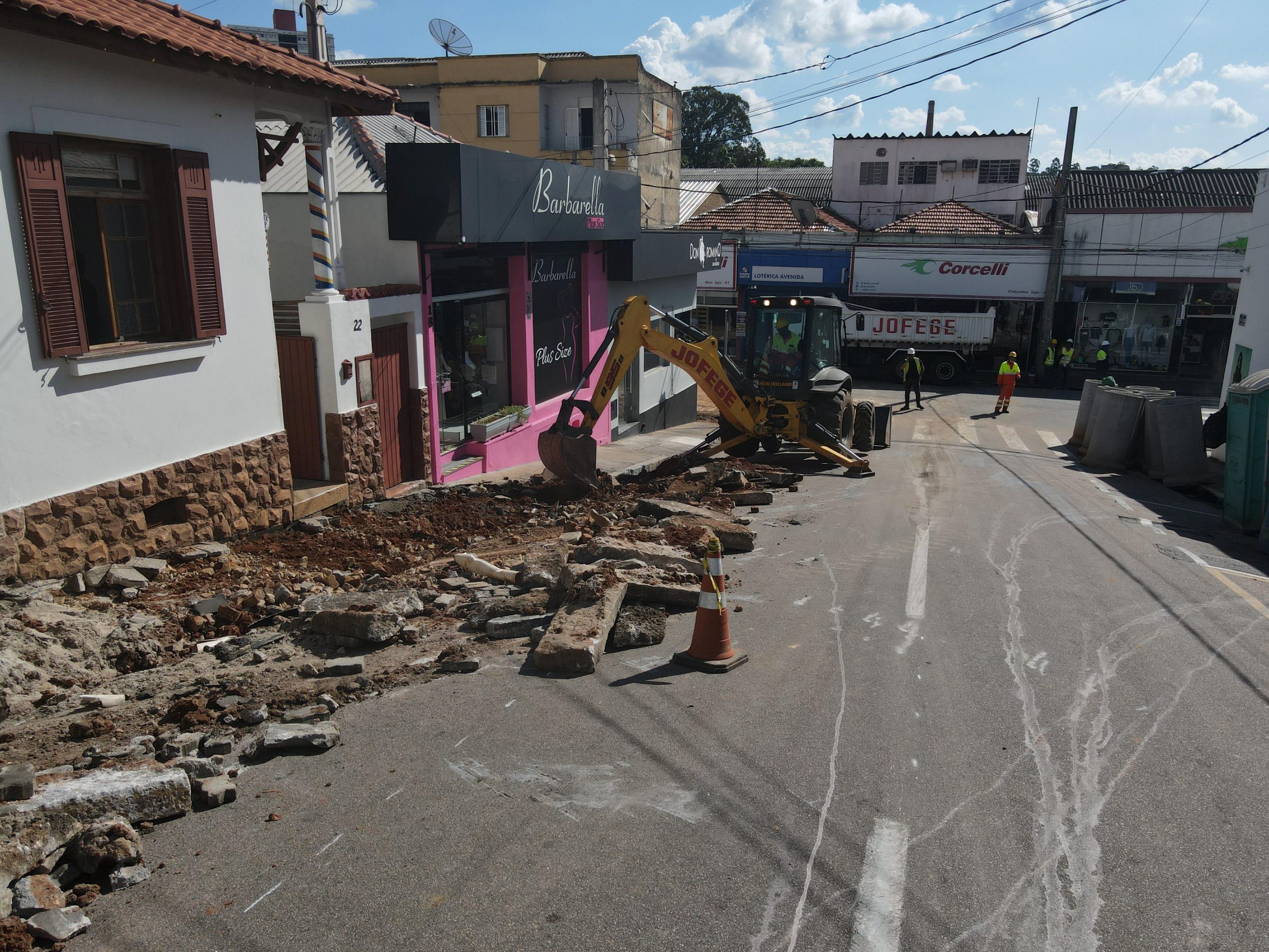 Prefeitura de Itatiba começa obra de revitalização do centro da cidade