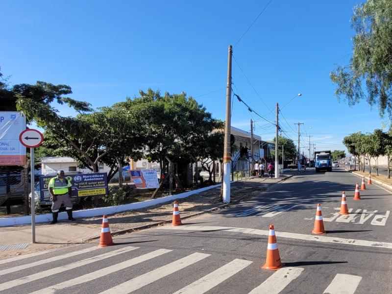Emdec muda configurações de ruas no Satélite Íris para evitar acidentes