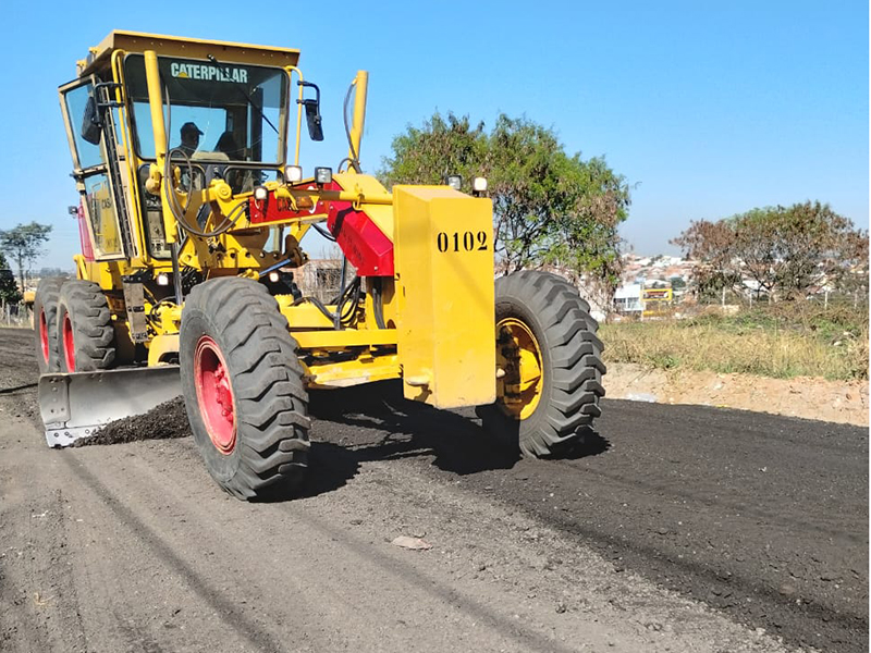 Campinas usa fresado doado pela AutoBAn para pavimentar vias de terra
