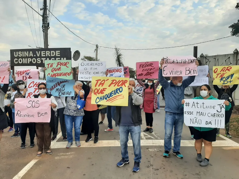 Após protesto de moradores, operação da Usina de Compostagem muda para evitar mau cheiro