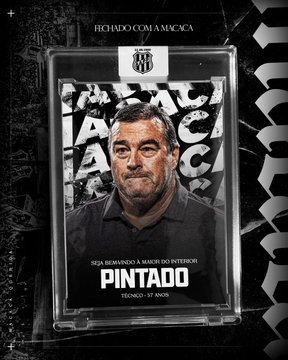 Ponte Preta confirma contratação do técnico Pintado
