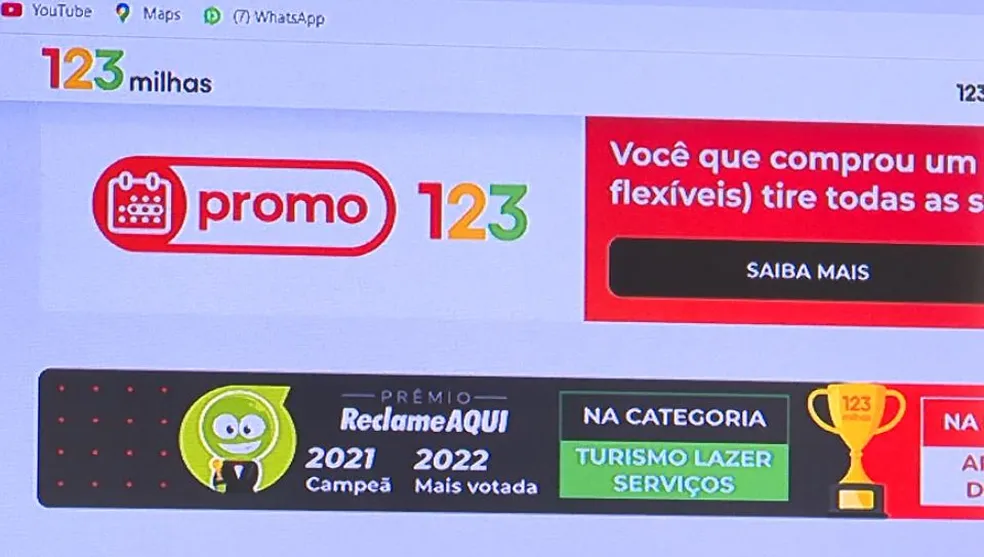 Campinas conta com 99 processos contra agência de viagens 123 Milhas