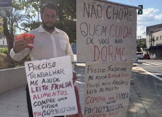 Após reportagem, desempregado é contratado e agradece população 