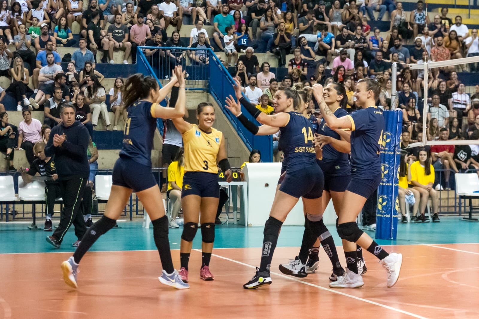 Campinas Vôlei vence Sorocaba e conquista 2ª vitória consecutiva no Campeonato Paulista