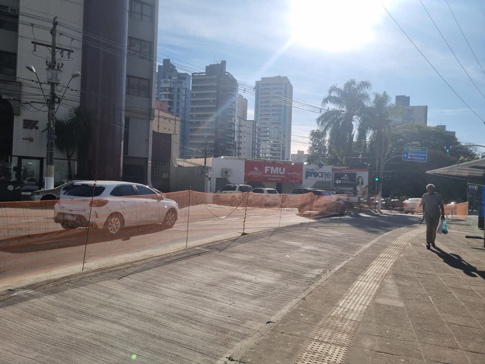 Campinas inicia concretagem em paradas do Corredor de Ônibus
