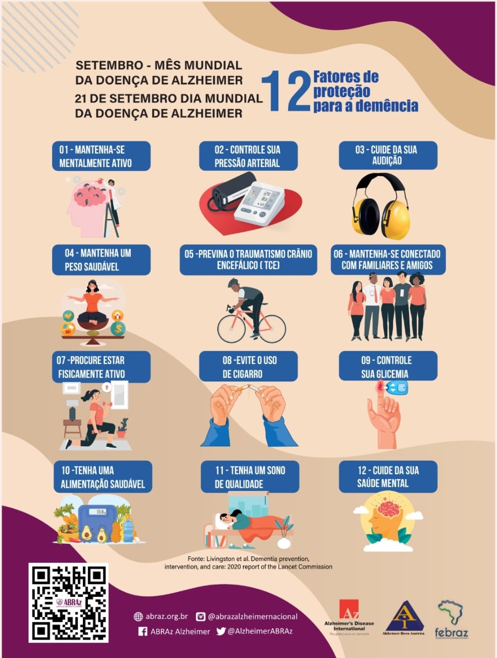 Alzheimer: Conheça 12 fatores de proteção para a demência