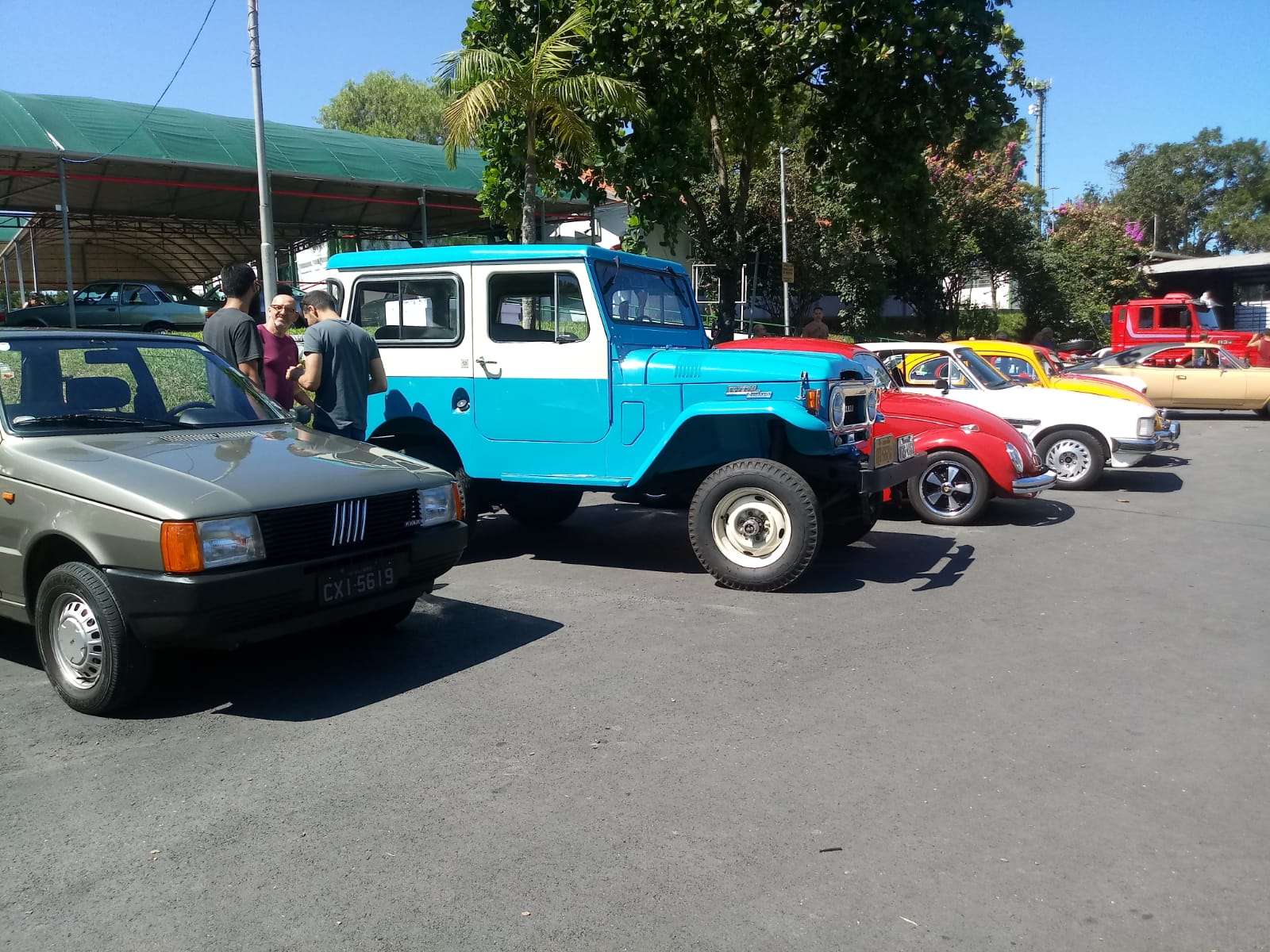 Encontro reúne carros antigos no Parque Municipal de Valinhos neste domingo (17)