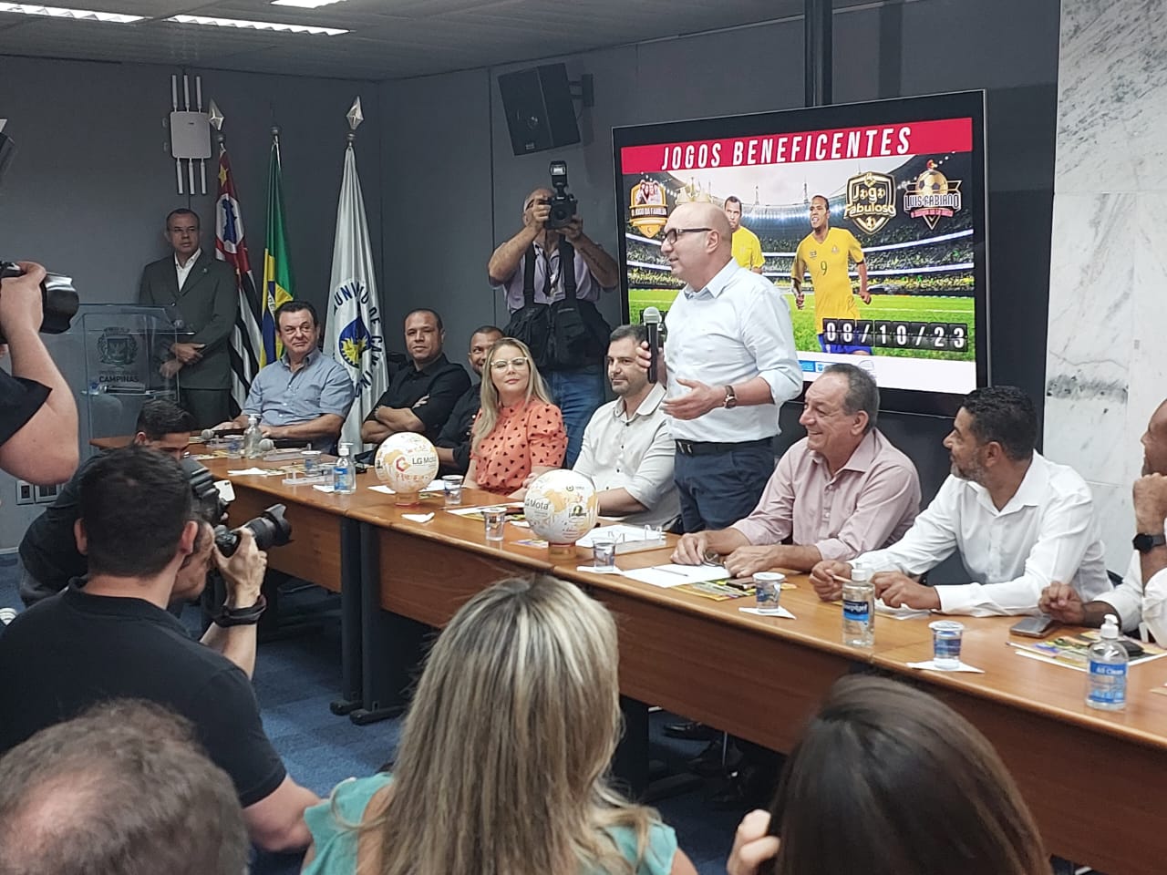 Luís Fabiano e Márcio Amoroso comandam jogos beneficentes em Campinas