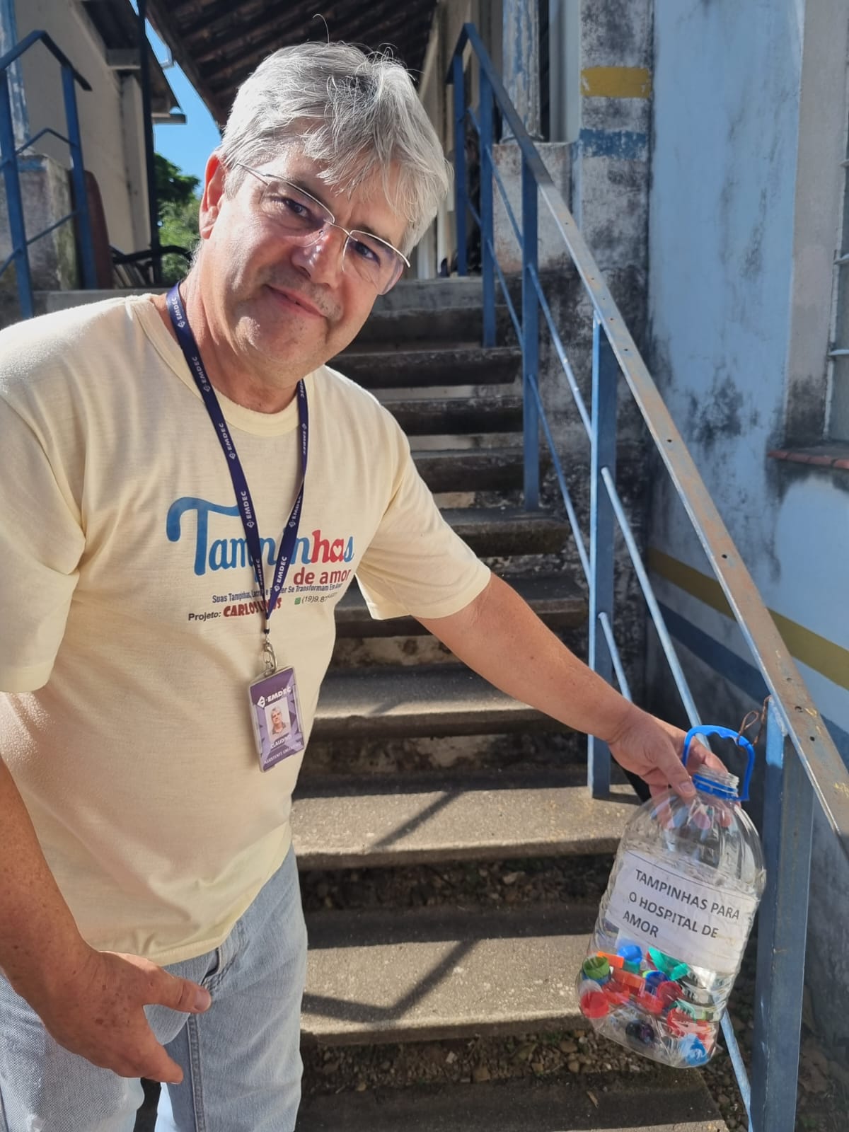 ‘Tampinhas de amor’: conheça campanha que ajuda pacientes de hospital em Campinas
