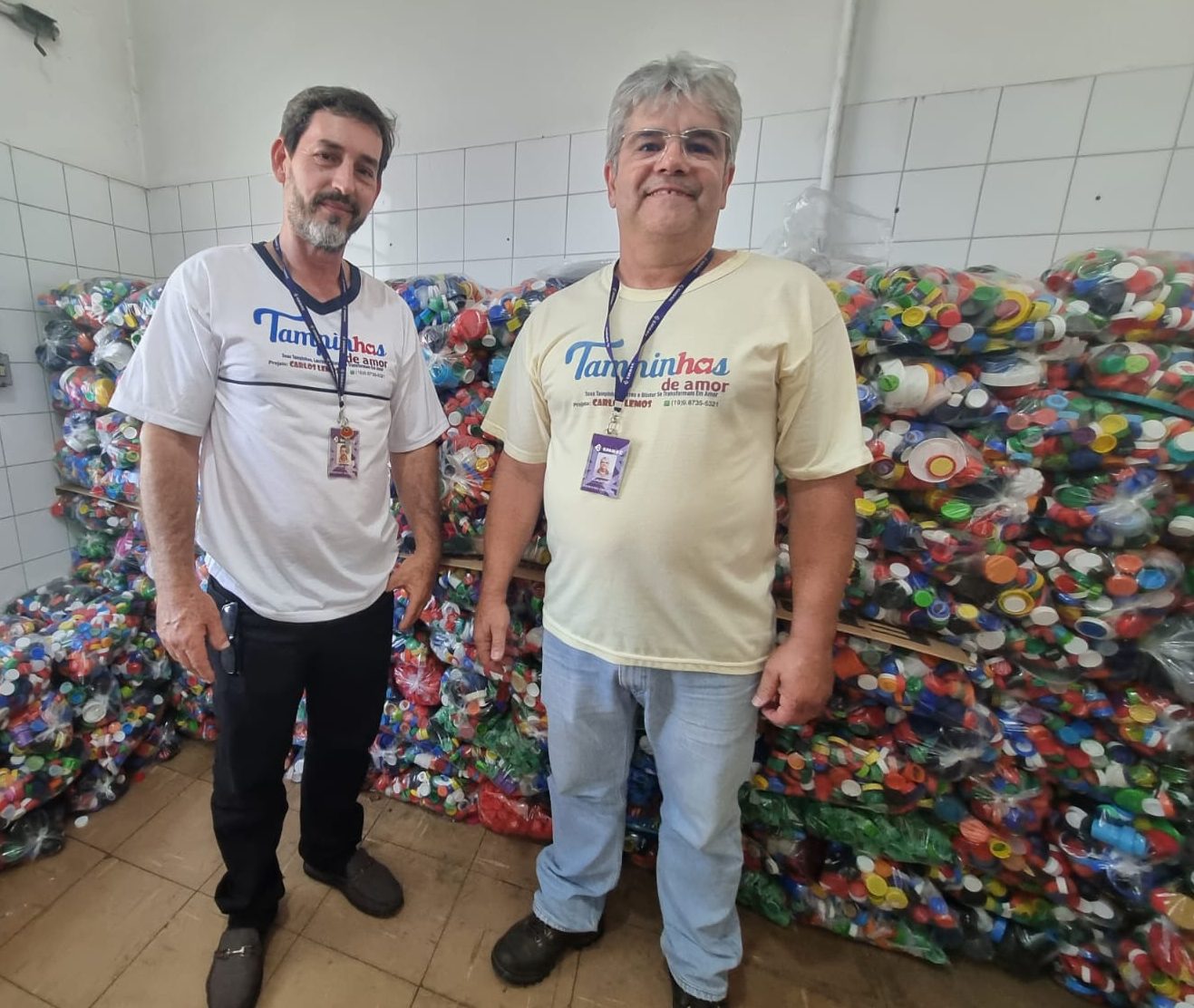 ‘Tampinhas de amor’: conheça campanha que ajuda pacientes de hospital em Campinas