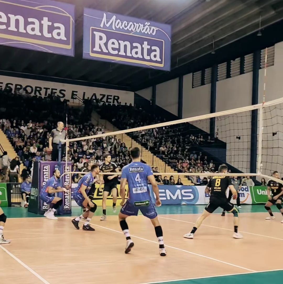 Vôlei Renata perde para Guarulhos em casa e amarga terceira derrota seguida no Paulista
