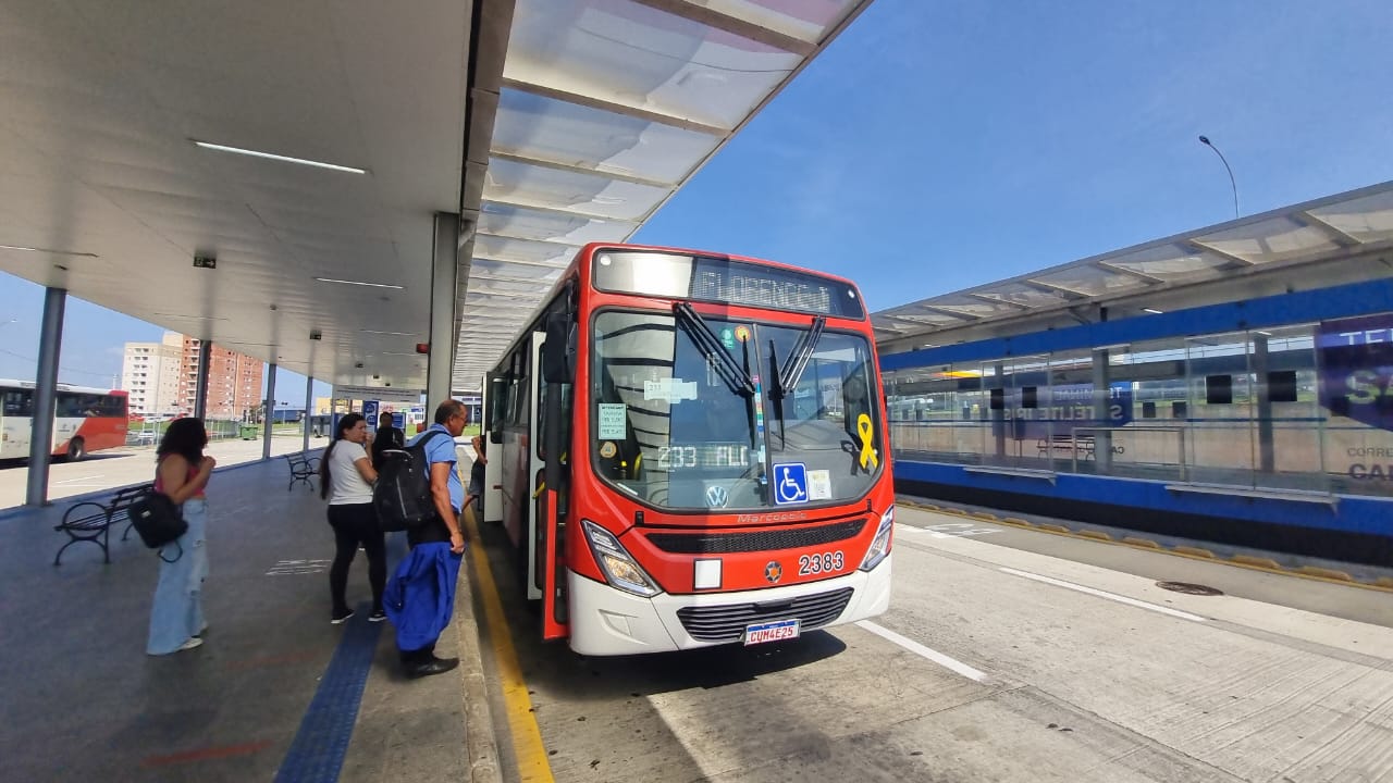 Passageiros contarão com frota reserva do transporte para compras de fim de ano
