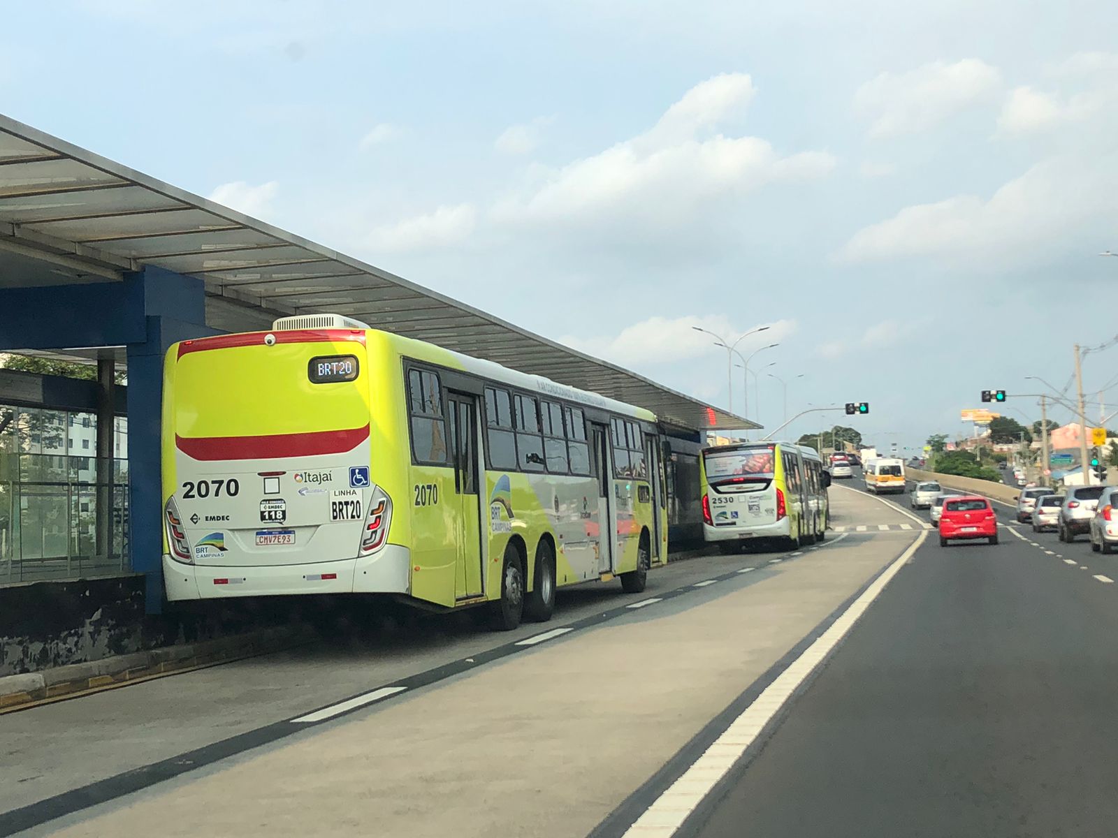 Linhas do BRT Campo Grande tem nova ampliação de frota