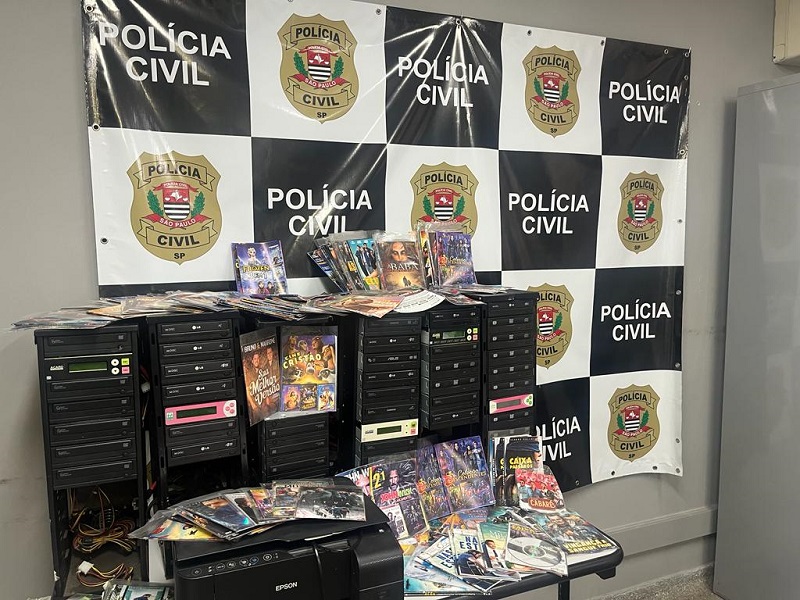 Estúdio clandestino é fechado pela Polícia Civil no Jardim do Trevo