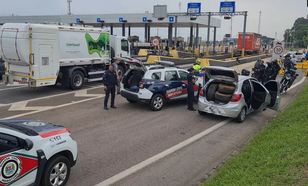 GCM de Indaiatuba prende trio que furtou estepes de carros de luxo