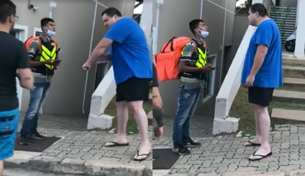 Homem acusado de racismo contra motoboy é considerado ‘inimputável’
