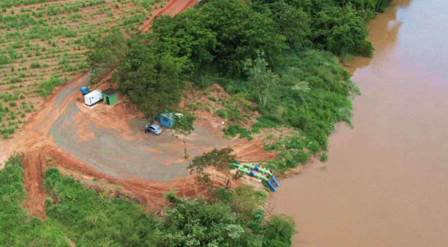 Com nova adutora, Cosmópolis inicia captação de água no Rio Jaguari