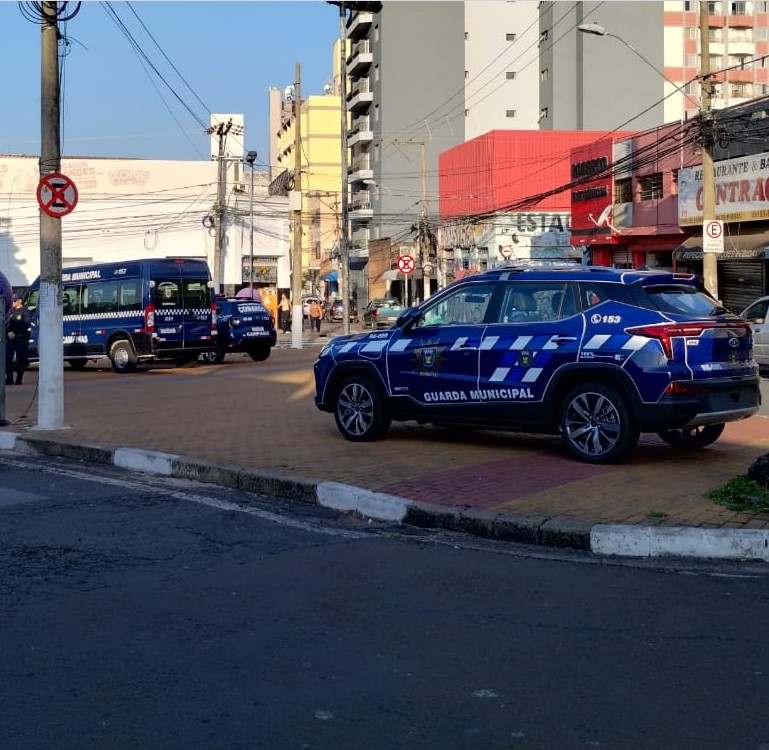 Mais de 2 mil ocorrências foram atendidas no Centro desde reforço de operação da GM