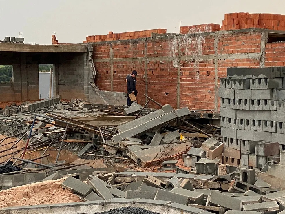 Muro de obra desaba e mata pedreiro de 27 anos em Limeira